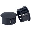 Heyco 2663 DP 625 Dome Plug 15.9mm - Black - Pack of 25