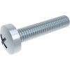 Pan head screw, PH cross slot, M3, 16 mm, steel, galvanized, DIN 7985/ISO 7045, BYB-3-16H276