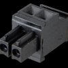 31113102 Plug-in connection terminal, 2-pin, spacing 3.81 mm