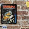 Uridium 2 - Amiga Video Game Artwork on Rustic - Metal Sign