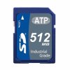 Karta SD SD, 512 MB Tak SLC, ATP Industrial Grade -40 → +85°C