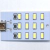 MINIATUROWA LAMPKA USB-C 12 LED SUPERJASNA (LEDUSB-PL12)