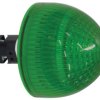 Lampka kontrolna do montażu panelowego, zielona 24.1 x 22.3mm LED Czarny Idec