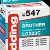 18-547 Brother LC223 cyan ink refill