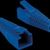 MP0059 RJ45 bend relief, shortenable, blue, 50 pieces