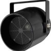 Projektor dźwięku wodoszczelny IP44 100V 30W czarny PA EDL-250/SW