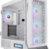 Thermaltake CA-1X5-00M6WN-00 Midi Tower Obudowa gamingowa biały z 4 wentylatorami LED, z okienkiem