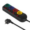 Listwa Zasilająca Maclean, Przedłużacz 4 Gniazda + Usb A / C, Z Włącznikami,...