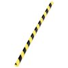 Durable 1126130 Edge protector black/yellow rubber 40 mm x 1000 mm