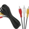 PRZEWOD JACK 2,5MM 4-POL. 3*RCA 1.5M