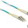 86549 Duplex-LWL, LC/LC, 50/125µ, 0,5m, OM3