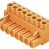 Weidmüller 1228170000 Obudowa złącza pin żeńskiego na kabel BLZP 5.08HC/12/180 SN GN BX, wire-to-board, piny: 12, 23 A,