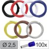 Quadrios 25CW117 Wire LiFY 2.5 mm² Black Red White Blue Yell-Grn Brown Grey Set