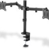 Table stand, for 2 monitors, 15 to 32 inch, up to 16 kg, VESA max. 100x100 mm, black, DA-90400