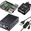 TRU COMPONENTS Pure Set Raspberry Pi® 3 model B+ 1 GB 4 x 1.4 GHz zaw. zasilacz, zaw. obudowę