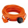 Przedłużacz ogrodowy 20m pomarańczowy 2x1,5mm