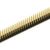 Pin header, 72 pole, pitch 2.54 mm, straight, black, 10054670
