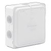Fibox 8600673 Junction Box 110x110x49mm White IP65 Indoor/Outdoor Use