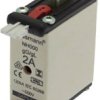 Eaton 2NHG000BI Bezpiecznik NH z mechanicznym wskaźnikiem stanu bezpiecznika Rozmiar bezpiecznika = 000 2 A 500 V 3 szt.