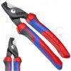 Nożyce do cięcia kabli miedzianych i aluminiowych (do 15mm / 50mm2) 160mm stopniowane StepCut KNIPEX 95 12 160