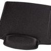 Podkładka pod mysz i nadgarstek, Czarny, Tkanina, 22mm x 229mm x 218mm
