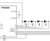 16-channel low noise LED matrix manager with internal clock