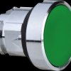 ZB4BH03 Pushbutton, front panel, Harmony XB4, 22 mm, green, latching