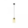 Lampa wisząca z żółtym, szklanym kloszem na 1xE27 MOLLY YELLOW 1 10297 TK Lighting