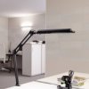 Lampa LED z zaciskiem Maul MAULantlantic 8203590 LED LED wbudowany na stałe 9 W czarny