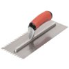 Marshalltown MLF3811SD LayFlat 10mm Notch Trowel 11 x 4.1/2in