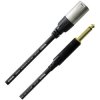 Cordial CCM 5 MP XLR Cable black 5m 1x XLR plug to 1x 6.35mm jack plug