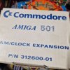 Amiga 501 Ram/Clock Expansion Boxed