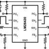 Dual 2 A, automotive-qualified, high-efficiency synchronous DC/DC converter