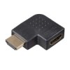 Adapter 90° Akyga HDMI / HDMI (f) boczny kątowy