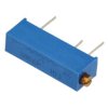 Potencjometr; helitrim; montażowy; wieloobrotowy; 3006P-103; 10kohm; liniowa; 10%; 0,5W; przewlekany (THT); cermetowy; 3006 19mm