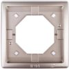 Simon Basic Standard Ramka bryzgoszczelna pojedyncza IP44 z uszczelką satynowa BMR1B/29