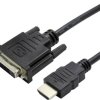 VALUE HDMI-DVI ADAPTER, HDMI ST/DVI-D BU