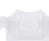 Panduit Adjustable & Releasable Clamp Uchwyt kablowy przykręcany ARC.68-S6-C biały 1 szt.