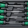 Stahlwille 4899 SATZ TX-SCHRAUBENDREHER M. DREIKOMPONENTENGRIFF Wkrętak TX Rozmiar wkrętaka T 8, T 9, T 10, T 15, T 20,