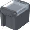 PC enclosure, (L x W x H) 113 x 80 x 90 mm, graphite gray (RAL 7024), IP66, 96022134