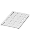 Oznacznik na przewody Phoenix Contact UC-WMC 4,4 (15X5,5) 0818182, montaż: zaciskanie, 15 x 5.50 mm, etykiety na arkuszu