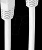 BS75211-0.25W Patch cable, Cat.5e, SF/UTP, white, 0,25m