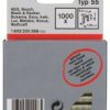 Zszywki z wąskim grzbietem typu 55, utwardzane 6 x 1,08 x 26 mm, 1000 szt. Bosch Accessories 1609200388, N/A, Wymiary (D
