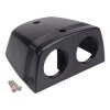 2 Way Cigarette Lighter Socket Surface Mount Housing A13-142-8