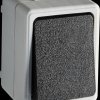 VO-501347 MONSUN, off/2-way switch, 1-pole, light grey