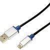 Kabel połączeniowy Premium USB 2.0, wtyczka USB typu a na wtyczkę micro-B, 1m