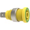 Schützinger SEB 7080 Ni/GNGE Safety Socket Green-Yellow 1pc