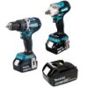 Zestaw Combo 18V Dtw300+Dhp484 3*5.0Ah