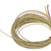 Termopara z odsłoniętym złączem K średnica 1/0.3mm długość 10m -60°C do +350°C Końcówka z gołym kablem RS PRO