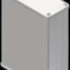 Aluminum Profile enclosure, (L x W x H) 145 x 106 x 45 mm, gray, TEKAM-32.7